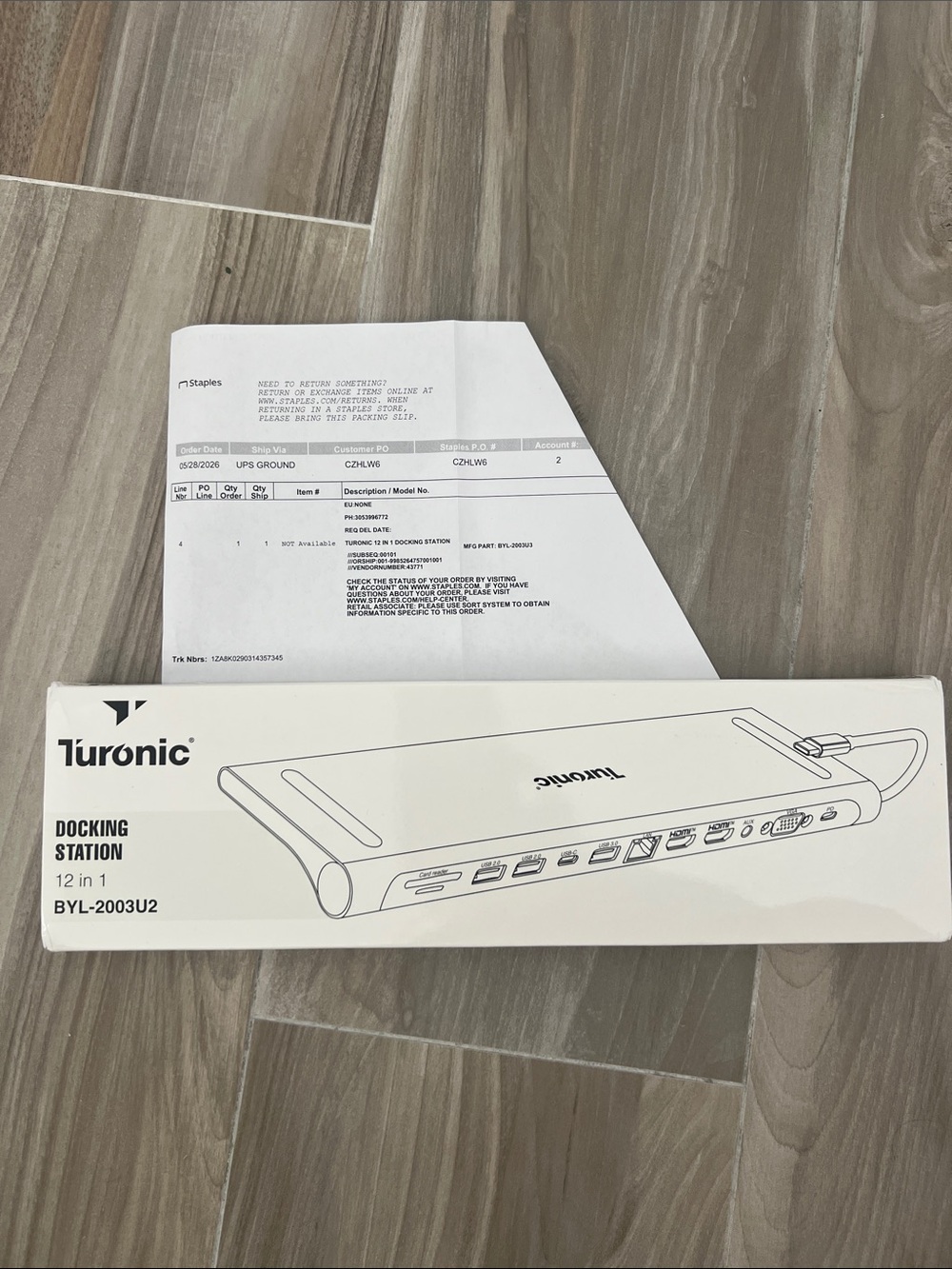 TURONIC 12-in-1 USB-C Docking Station – White